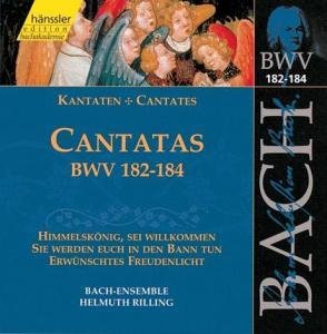 Cover for Bach-collegium / Rilling · BACH: Kantaten BWV 182-184 (CD) (2000)