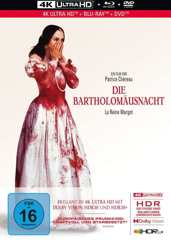 Cover for Patrice Chereau · Die Bartholomaeusnacht-limitiertes Mediabook (4k (4K Ultra HD) (2021)