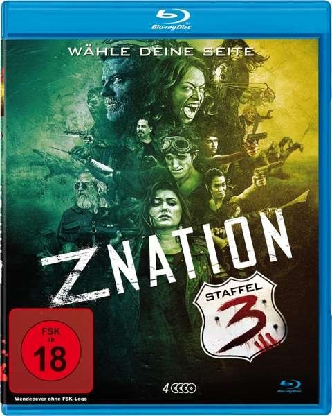 Cover for Qualls,dj / Smith,kellita / Baranova,anastasia · Z Nation - Staffel 3 (4 Blu-rays Uncut-edition) (Blu-ray) (2018)