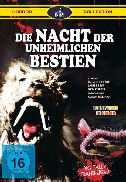 Cover for Goude Ingrid / Best James / Curtis Ken · Die Nacht Der Unheimlichen Bestien (DVD) (2017)