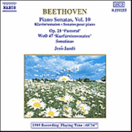 Cover for Jenö Jando · Klaviersonaten Vol.10 (CD) (1991)
