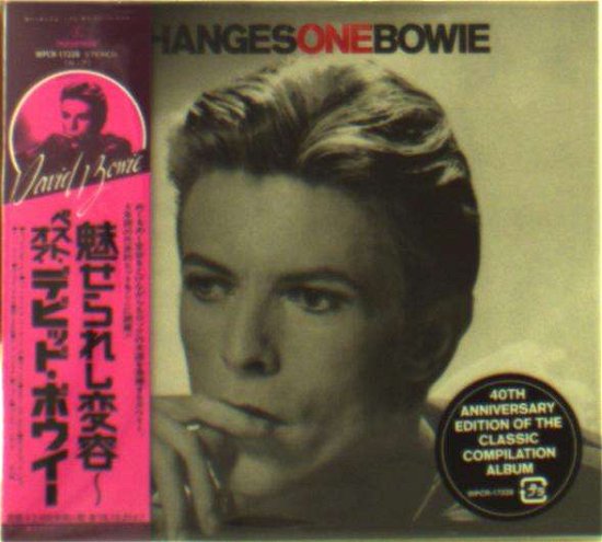 Cover for David Bowie · Changesonebowie: 40th Anniversary (CD) (2016)