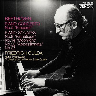 Cover for Friedrich Gulda · Beethoven:piano Concerto No.5 Or&quot;, Piano Sonatas No.27 &amp; &quot;Mo (CD) [Japan Import edition] (2012)