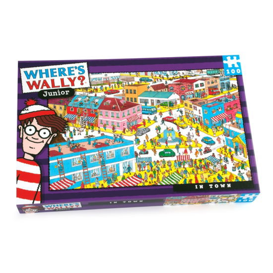 Where's Wally In Town 100pc Puzzle - University Games - Produtos - PAUL LAMOND GAMES - 5012822059550 - 30 de outubro de 2023