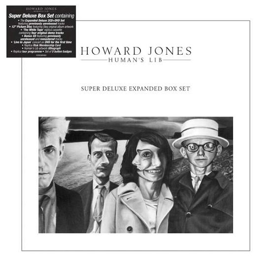 Cover for Howard Jones · Human's Lib: 3cd/2dvd/1lp/1cass Super Deluxe Boxset Edition (CD) [Deluxe edition] (2022)