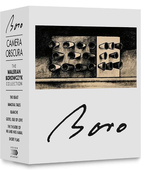 Cover for Camera Obscura The Walerian Borowczyk... BD · Camera Obscura - The Walerian Borowczyk Collection (Blu-ray) (2020)
