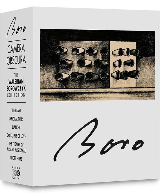 Cover for Camera Obscura - The Walerian Borowczyk Collection (Blu-Ray) (2020)