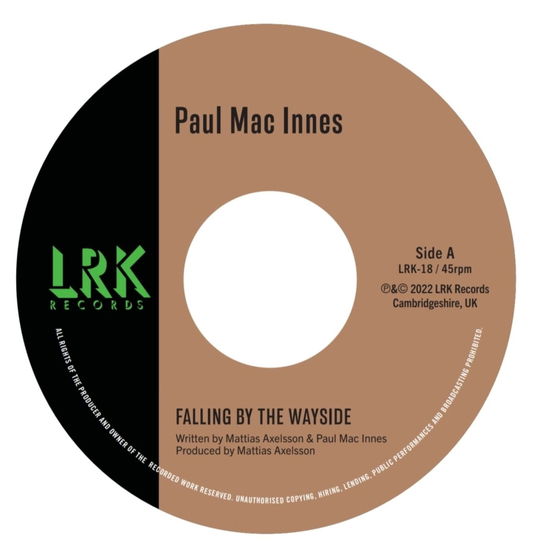Falling By The Wayside - Paul Mac Innes - Musikk - LRK RECORDS - 5050580797550 - 16. desember 2022