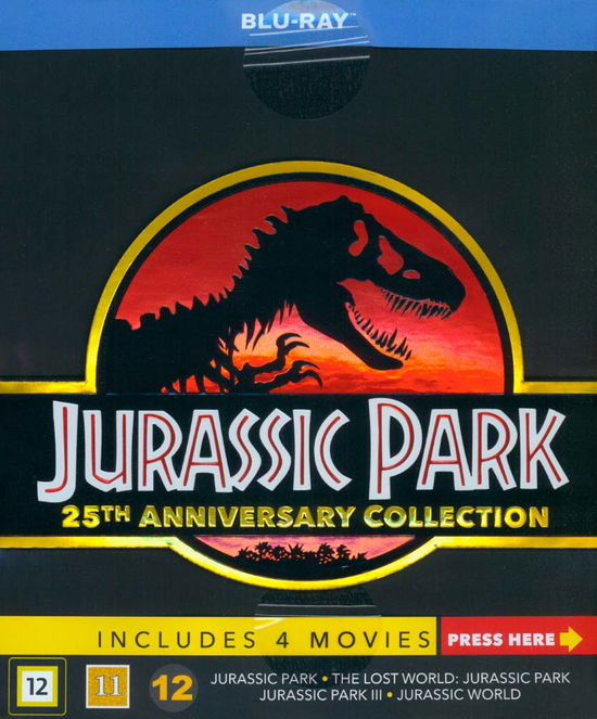 Jurassic Park 1-4 -  - Filme - JV-UPN - 5053083152550 - 26. April 2018