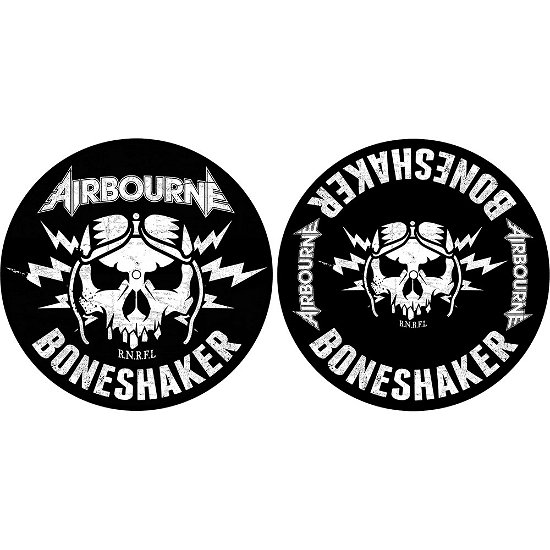 Cover for Airbourne · Airbourne Turntable Slipmat Set: Boneshaker (Retail Pack) (Vinyl Accessory)