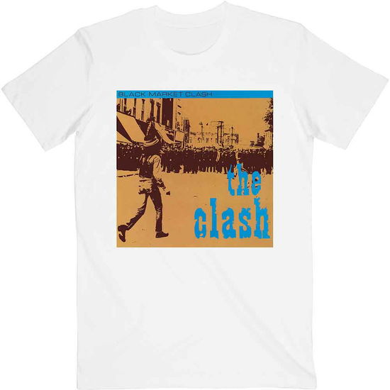 The Clash Unisex T-Shirt: Black Market - Clash - The - Merchandise -  - 5056368634550 - 