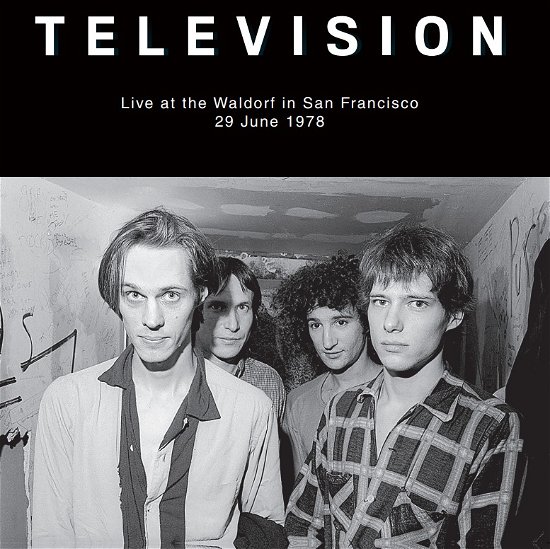 Cover for Television · Live at the Waldorf in San Francisco, 29th June, 1978 (LP) (2021)