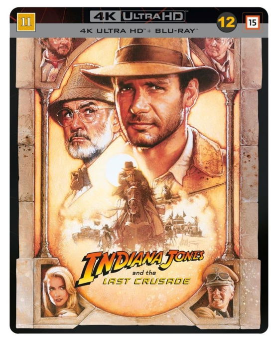 Indiana Jones and the Last Crusade Steelbook - Indiana Jones - Films - Paramount - 7333018023550 - 22 augustus 2022