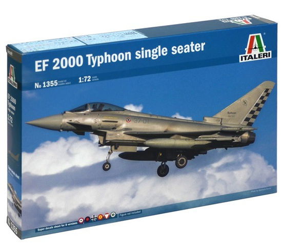 Cover for Italeri · Ef2000 Typhoon Single Seater 1:72 (Spielzeug)