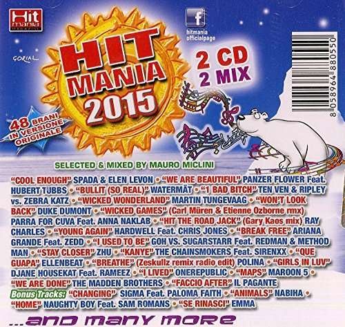 Cover for Various Artists · Hit Mania 2015 (CD)