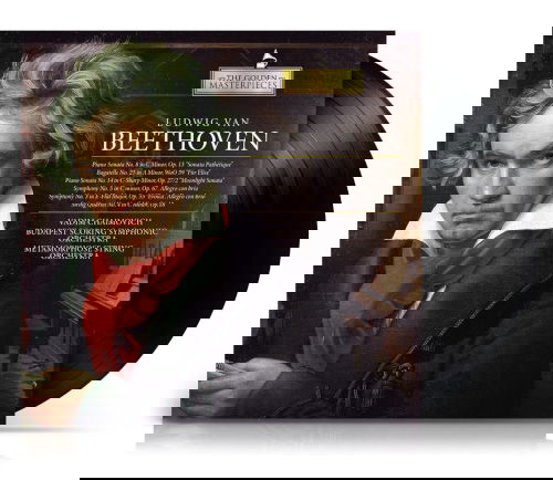 Cover for Beethoven Ludwig Van · Golden Masterpieces (Black Vinyl LP) (LP) (2025)