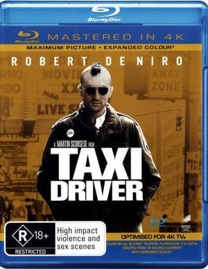 Taxi Driver (Mastered In) - Martin Scorsese - Filme - UNIVERSAL SONY PICTURES P/L - 9317731100550 - 22. Oktober 2013