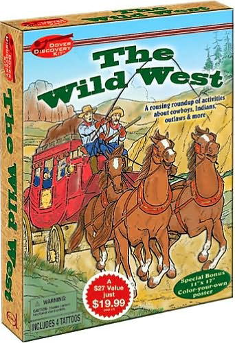 The Wild West Discovery Kit - Dover Dover - Merchandise - Dover Publications Inc. - 9780486473550 - July 22, 2009