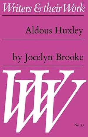 Cover for Jocelyn Brooke · Aldous Huxley (Paperback Book) (1972)