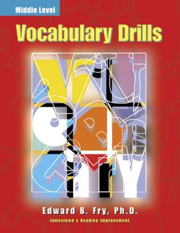 Cover for Fry · Vocabulary Drills Middle - Jamestown's Reading Improvement: Middle Level (Paperback Book) (2000)