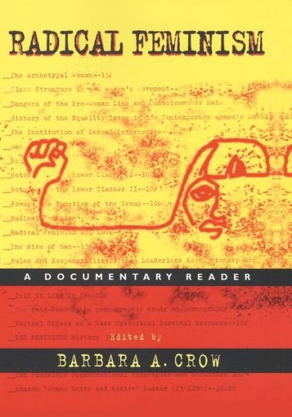 Cover for Rickie Solinger · Radical Feminism: A Documentary Reader (Paperback Book) (2000)