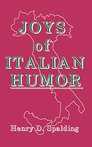 Cover for Henry D. Spalding · Joys of Italian Humor (Hardcover Book) (1997)