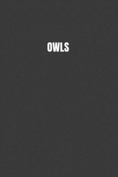 Cover for Owl Foundation · Owls (Pocketbok) (2019)