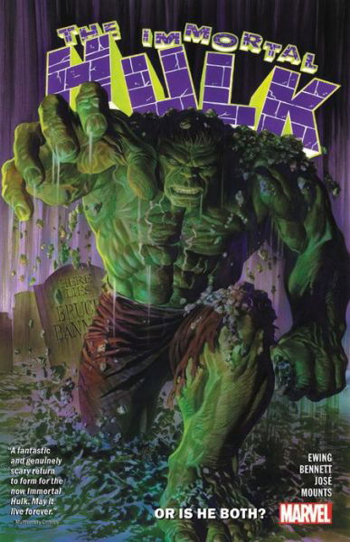 Cover for Al Ewing · Immortal Hulk Vol. 1: Or is He Both? (Paperback Bog) (2018)