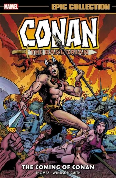 Cover for Roy Thomas · Conan The Barbarian: The Original Marvel Years Epic Collection - The Coming Of Conan (Paperback Book) (2020)