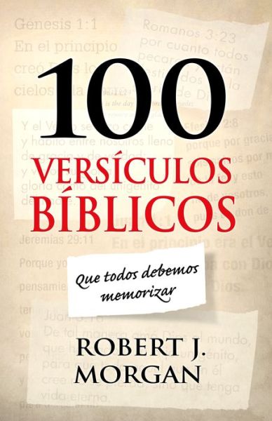 Cover for Robert J. Morgan · 100 versículos bíblicos que todos debemos memorizar (Paperback Book) (2016)