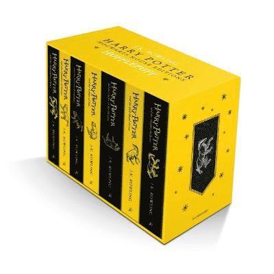 Harry Potter Hufflepuff House Editions Paperback Box Set - J. K. Rowling - Böcker - Bloomsbury Publishing PLC - 9781526624550 - 3 februari 2022