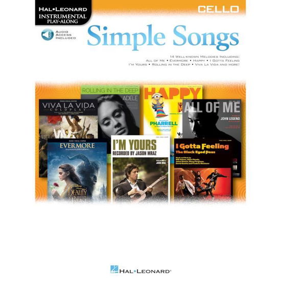 Simple Songs - Cello: Instrumental Play-Along - Hal Leonard Publishing Corporation - Books - Hal Leonard Corporation - 9781540004550 - October 1, 2017