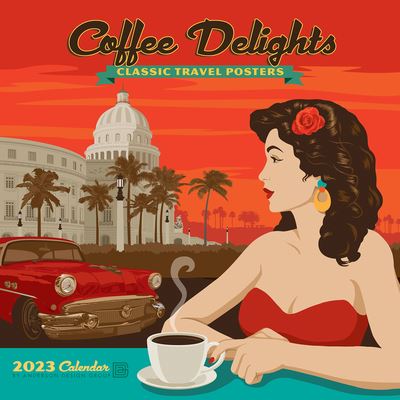 Cover for Anderson Design Group · Coffee Delights 2023 Wall Calendar (Calendar) (2022)