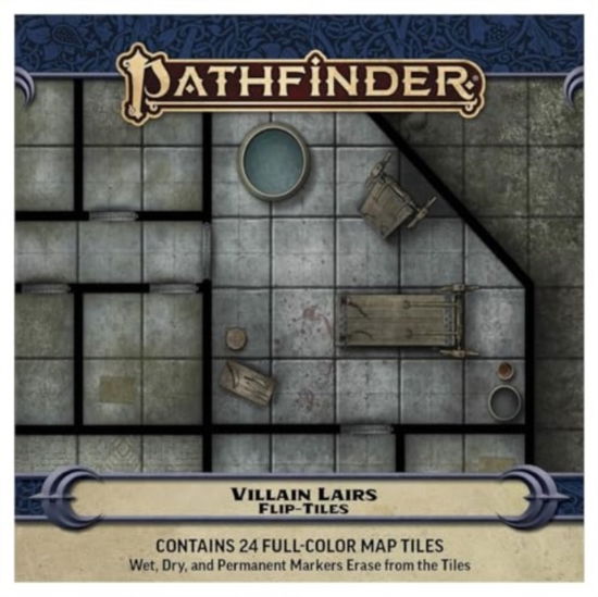 Pathfinder Flip-Tiles: Villain Lairs Set - Jason Engle - Gra planszowa - Paizo Publishing, LLC - 9781640784550 - 13 września 2022