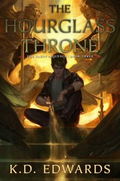 Cover for K. D. Edwards · The Hourglass Throne: The Tarot Sequence Book Three (Paperback Book) (2022)