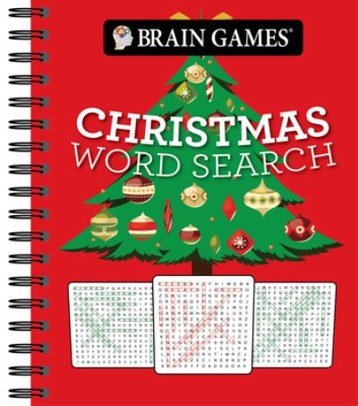 Cover for Publications International Ltd. · Brain Games - Christmas Word Search (Spiral Book) (2019)