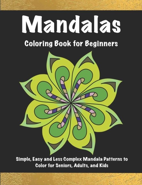 Cover for Mandala Adult Coloring · Mandalas Coloring Book for Beginners (Paperback Book) (2019)