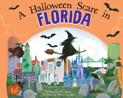 Cover for Eric James · A Halloween Scare in Florida (Inbunden Bok) (2021)