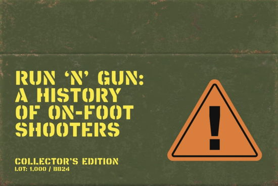 Cover for Bitmap Books · Run 'n' Gun: A Guide to On-Foot Shooters (Hardcover Book) [Collector's edition] (2024)