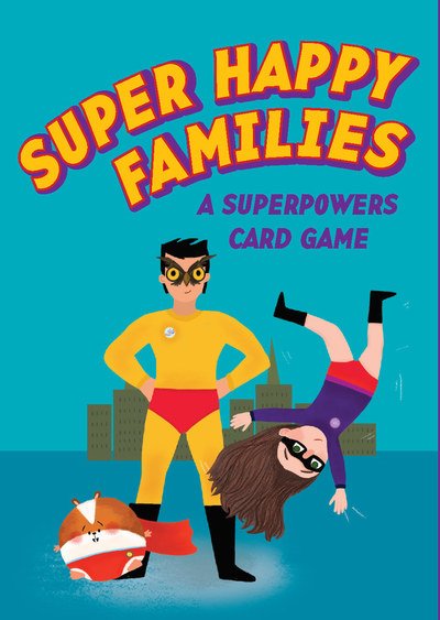 Cover for Aidan Onn · Super Happy Families: A Superpowers Card Game (Lernkarteikarten) (2019)