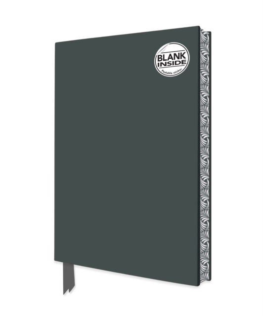 Charcoal Blank Artisan Notebook (Flame Tree Journals) - Blank Artisan Notebooks (Stationery) (2024)