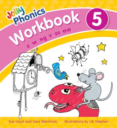 Cover for Sara Wernham · Jolly Phonics Workbook 5: in Precursive Letters (British English edition) - Jolly Phonics Workbooks, set of 1–7 (Pocketbok) (2021)