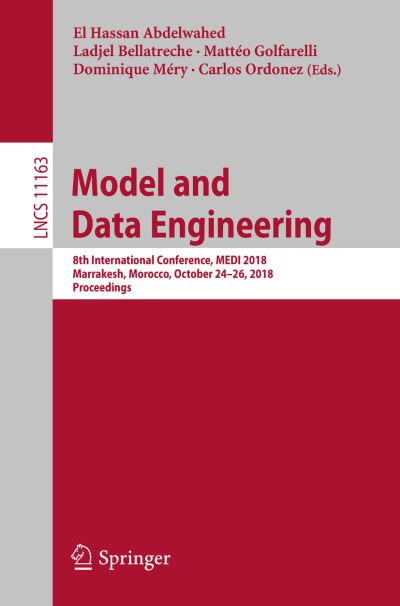 Cover for Model and Data Engineering (Book) [1st ed. 2018 edition] (2018)
