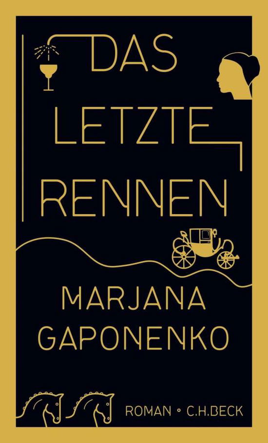 Cover for Gaponenko · Das letzte Rennen (Book)