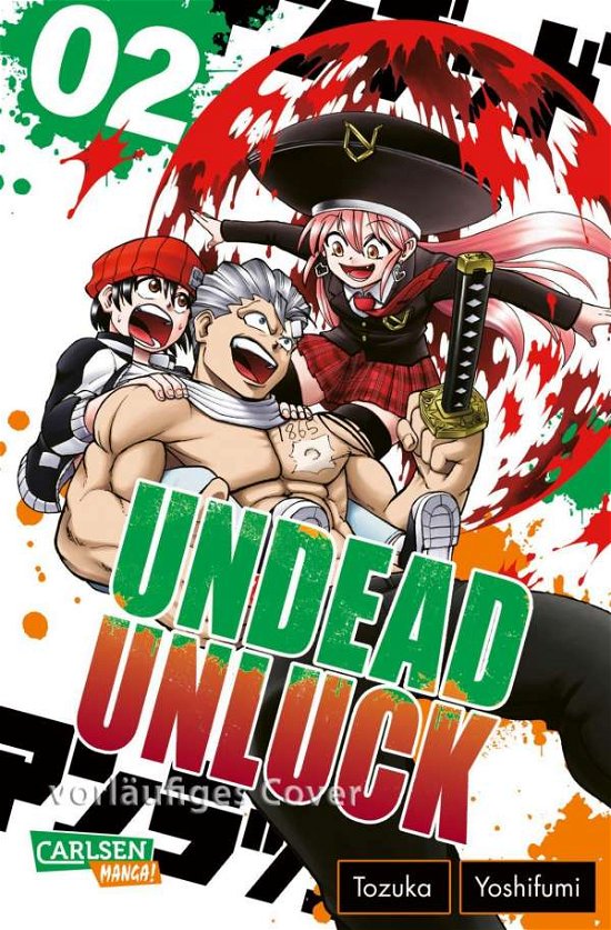 Undead Unluck 2 - Yoshifumi Tozuka - Books - Carlsen Verlag GmbH - 9783551710550 - February 1, 2022