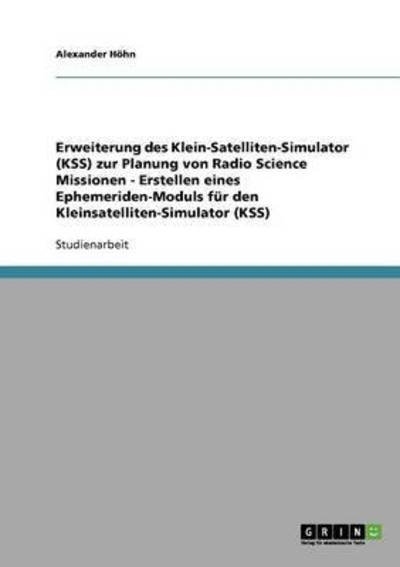 Cover for Höhn · Erweiterung des Klein-Satelliten-S (Bog)
