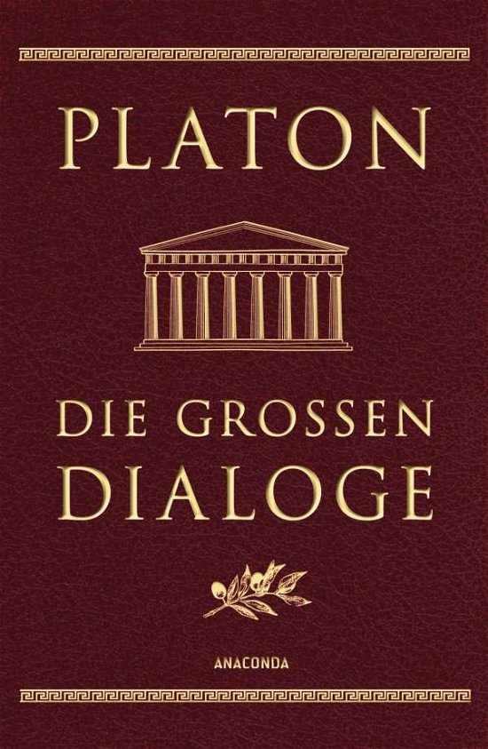 Cover for Platon · Die großen Dialoge (Cabra-Leder) (Book)