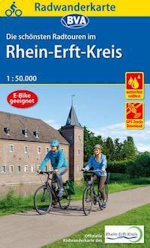 Cover for BVA Bielefelder Verlag · Radwanderkarte BVA  Die schönsten Radtouren im Rhein-Erft-Kreis 1:50.000, reiß- und wetterfest, GPS-Tracks Download (Landkart) (2021)