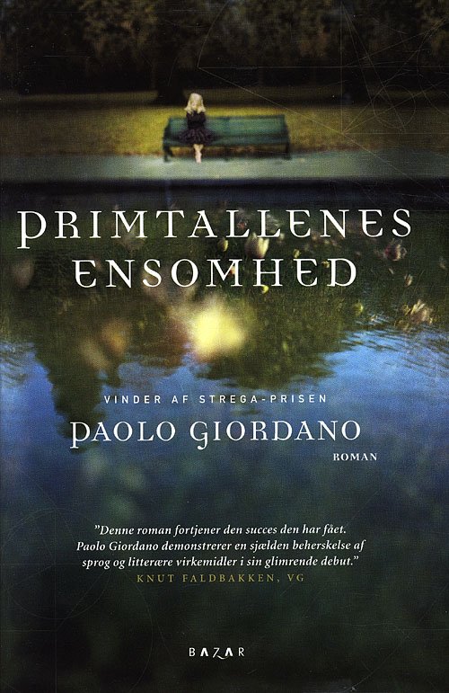 Cover for Paolo Giordano · Primtallenes ensomhed (Paperback Book) (2012)