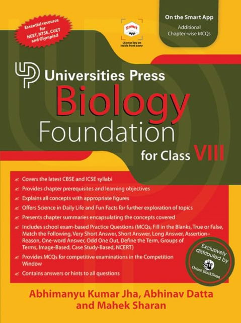 Biology Foundation for Class VIII - Abhimanyu Kumar Jha - Books - Universities Press - 9789393330550 - April 30, 2023